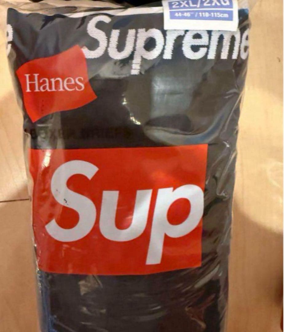 ブ*ン様 XXLサイズ4枚Supreme Hanes® Boxer Briefs