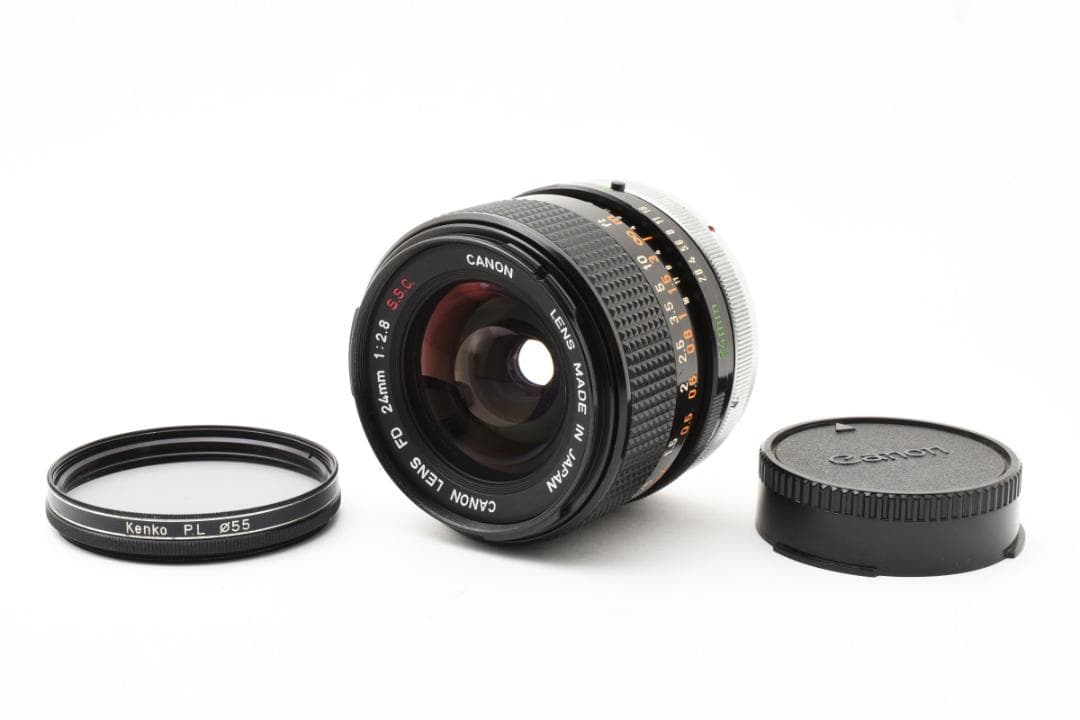 美品☆Canon キャノン FD 24㎜ f2.8 SSC レンズ 8009-3