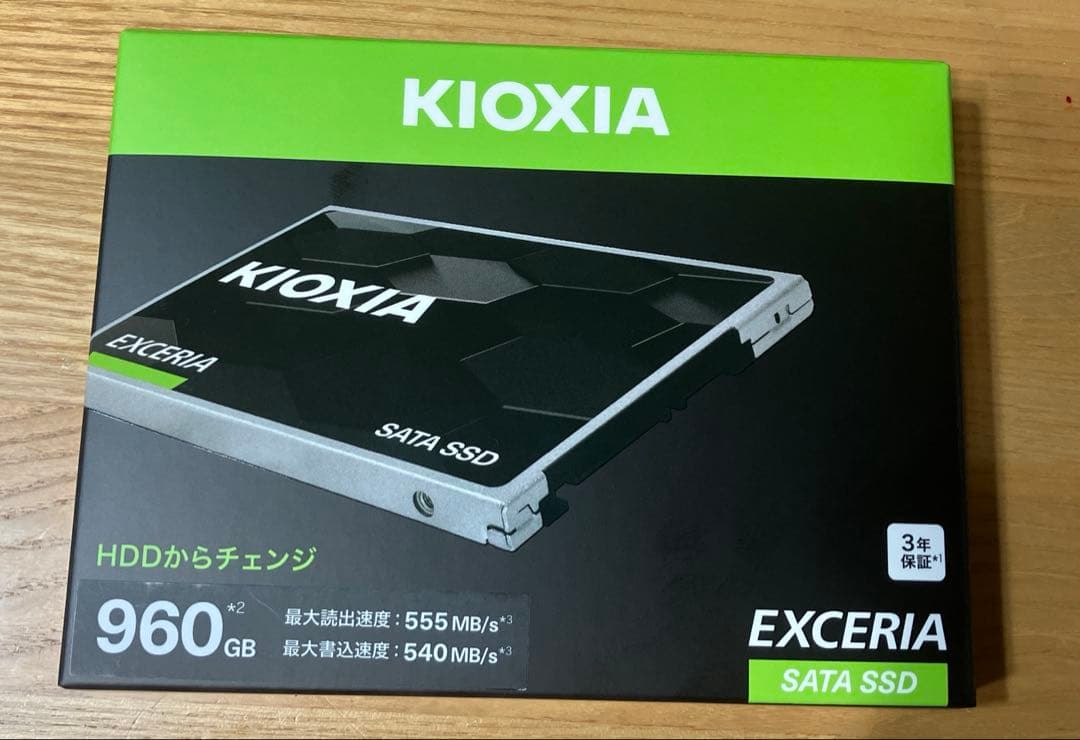 【新品未開封】KIOXIA SATA SSD-CK960S/J 960GB