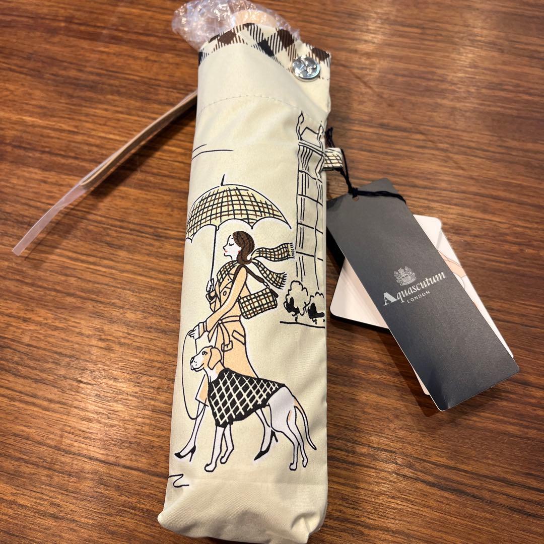 JAL機内販売　限定　アクアスキュータム JALオリジナル晴雨兼用傘