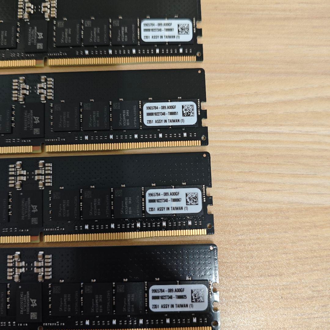 専用新品PC5-44800 DDR5 5600 128GB RDIMM メモ @