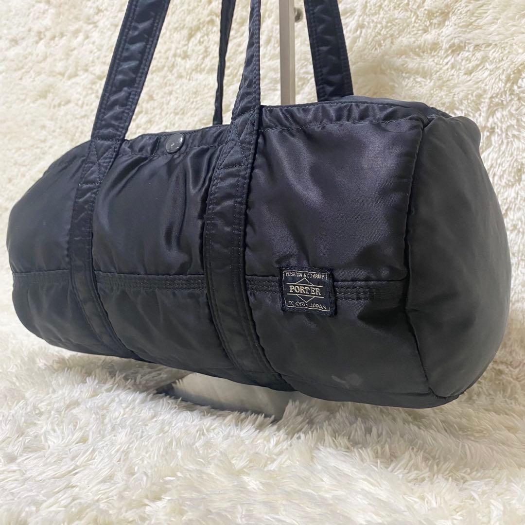 廃盤 ポーター タンカー ミニボストン ダッフルバッグ L 筒型 肩掛け