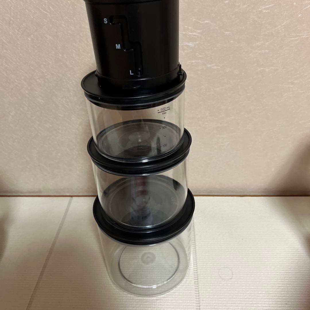 シャープ ヘルシオ 真空ブレンダー EM-SB1A-W 真空調理対応