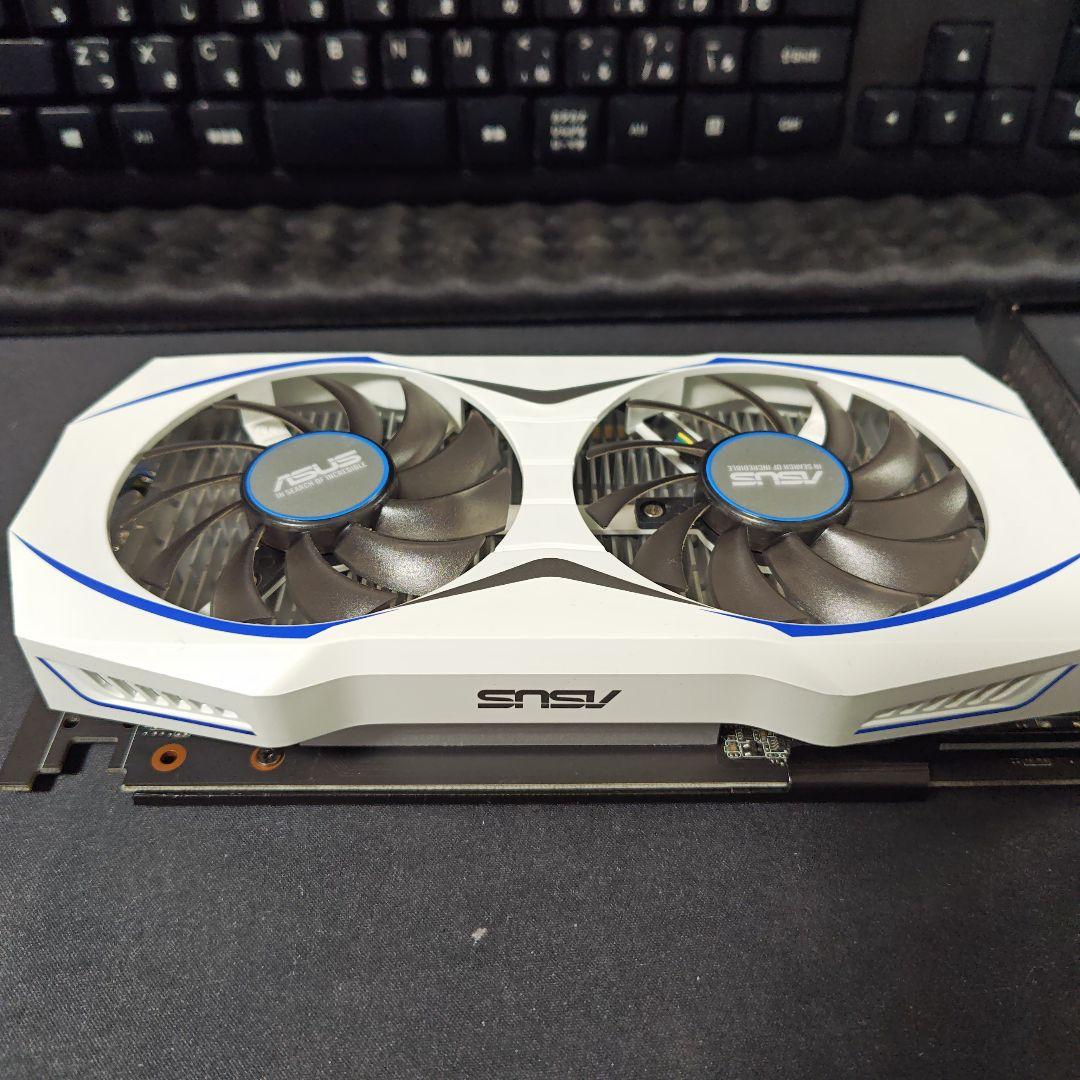 グラフィックボード・グラボ・ビデオカード ASUS NVIDIA GeForce GTX1050Ti OC4GB DUAL